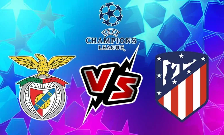 بث مباشر مباراة بنفيكا و أتلتيكو مدريد اليوم 02/10/2024 كورة جول
