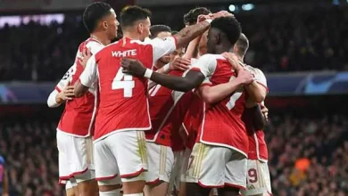 موعد مباراة آرسنال و انتر ميلان في دوري أبطال أوروبا 2024-2025 والقنوات الناقلة